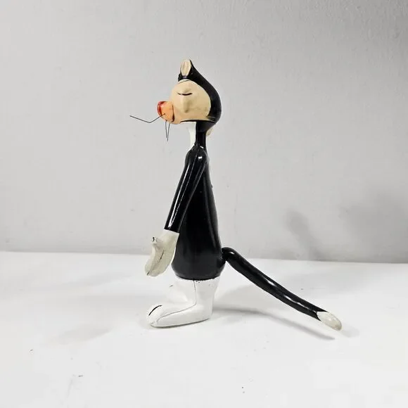 Sylvester The Cat Plush 16" 1995 and Dakin Plastic‎ Figure 8" 1969 Warner Bros - Picture 11 of 16